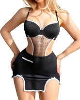 PetitDoll Romantic Country-Style Slit Design Sexy Dress
